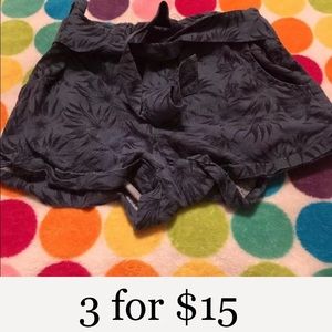 Forever 21 Chambray denim shorts